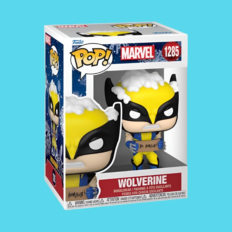 Pop Vinyl: Marvel Comics - Wolverine with Sign Holiday Pop! Vinyl