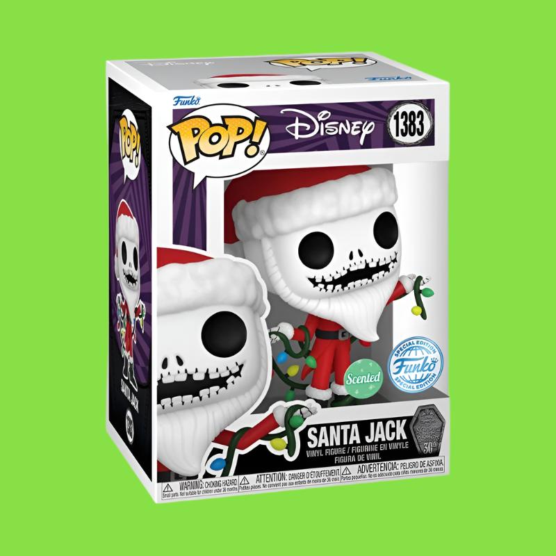 Pop Vinyl: The Nightmare Before Christmas 30th Anniversary - Santa Jack US Exclusive Scented Pop! Vinyl [RS