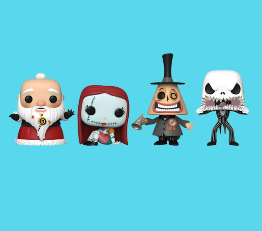 Pop Vinyl: The Nightmare Before Christmas - US Exclusive Pop! Vinyl 4-Pack