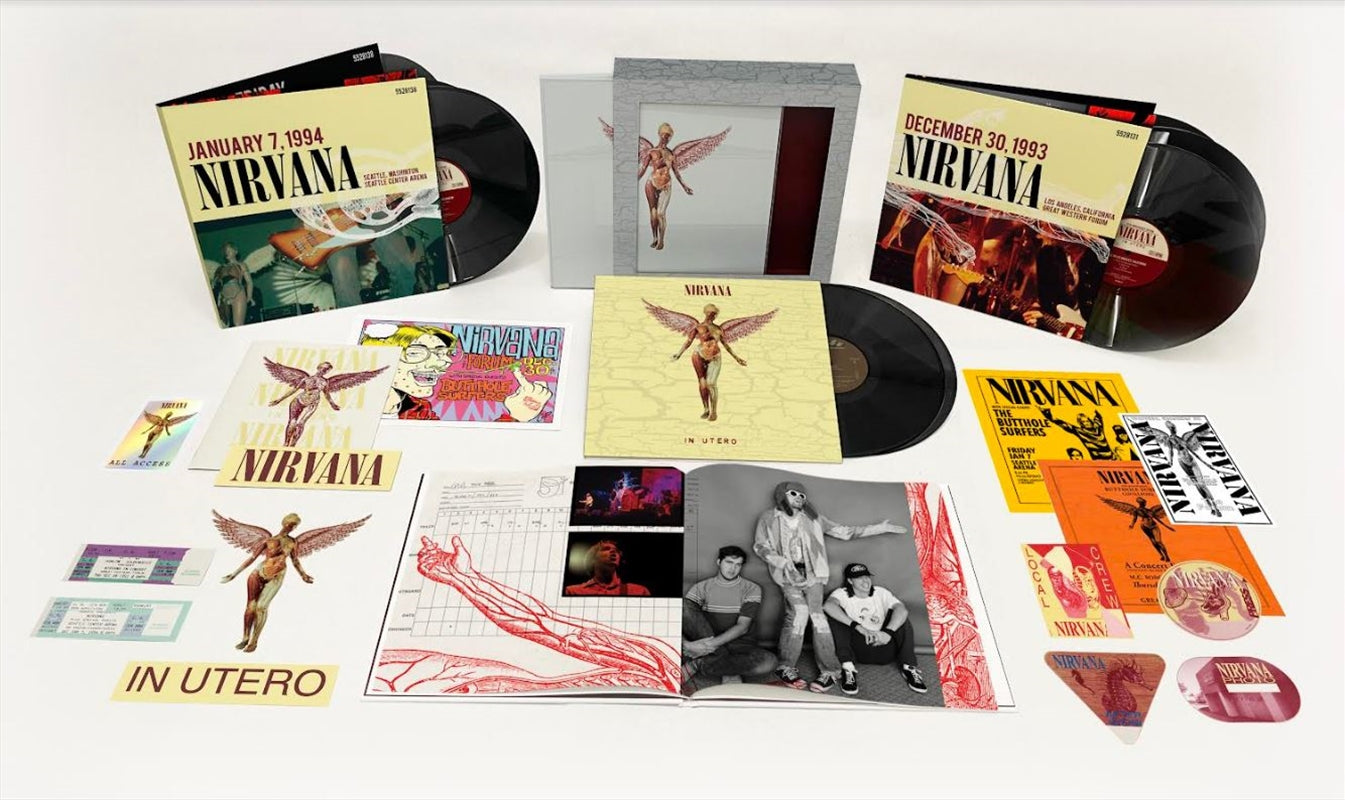 Nirvana - In Utero - 30th Anniversary Super Deluxe Edition Vinyl Boxset Vinyl