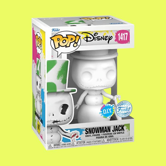 Pop Vinyl: Nightmare Before Christmas - Snowman Jack US Exclusive DIY Pop! Vinyl