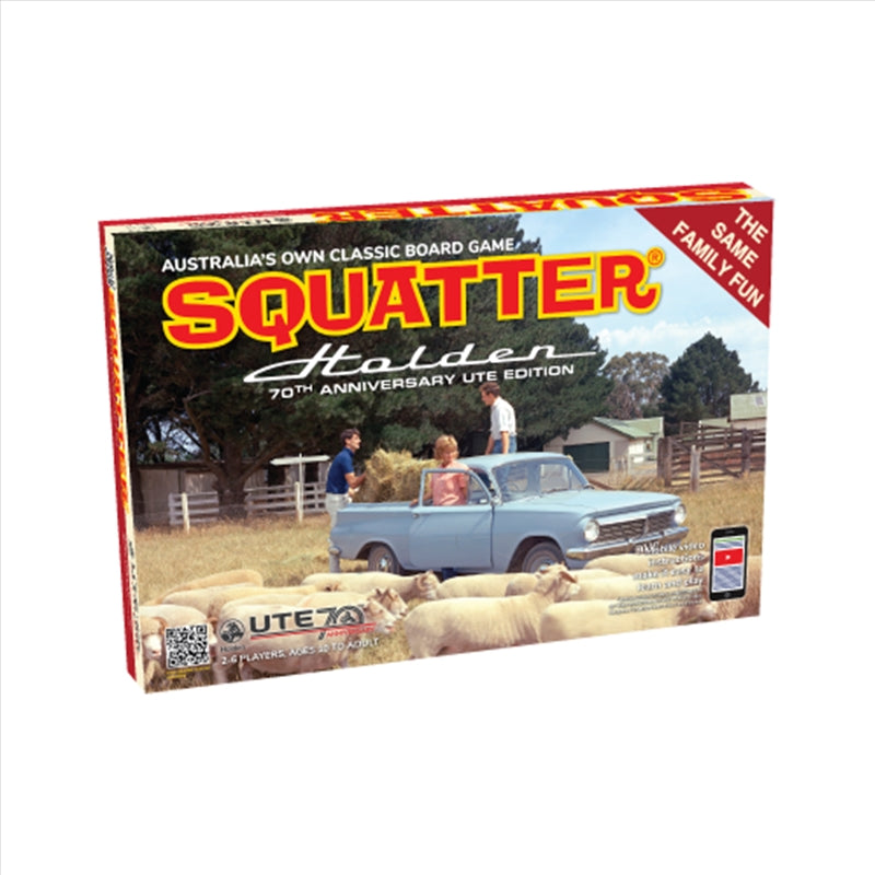 Boardgame: Squatter Holden 70th Anniversary Edition (BONUS Squatter Compact Set)