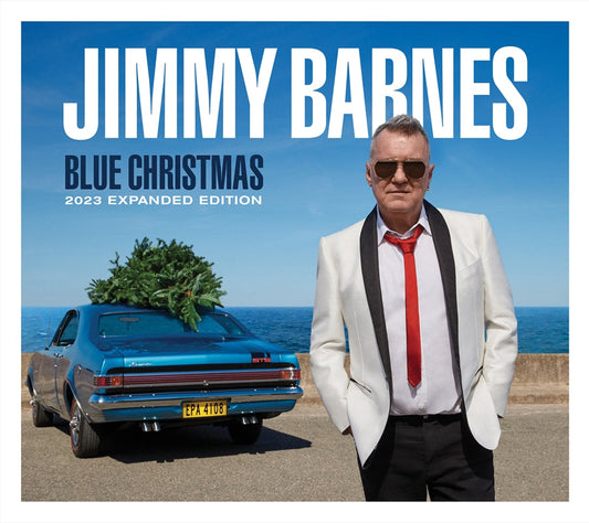 Jimmy Barnes - Blue Christmas (2023 Expanded Edition) White Vinyl (Signed Copy) Records & Lps