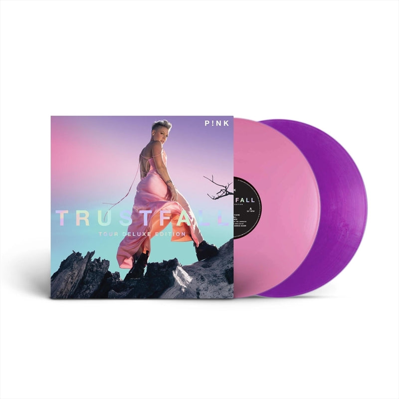 Pink (P!NK) - Trustfall - Tour Deluxe Edition (Pink/Purple Coloured Vinyl) Vinyl