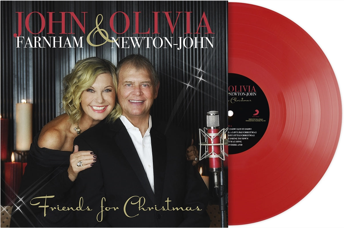 John Farnham, Olivia Newton-John - Friends For Christmas - Red Vinyl Vinyl