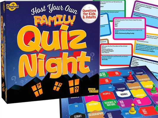 Boardgame: Family Quiz Night Board Game