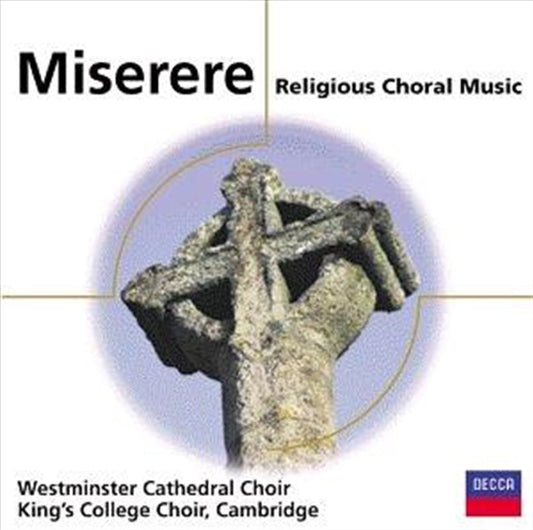 Cambridge The Choir Of King's College/Stephen Cleobury/David Willcocks - Miserere - Religious Choral Music CD