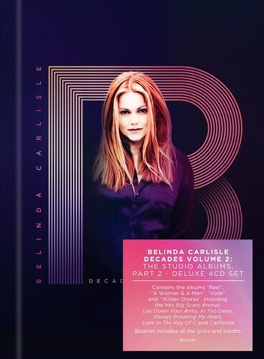 Belinda Carlisle - Decades Volume 2: The Studio Albums Part 2 - 4CD Mediabook Boxset CD