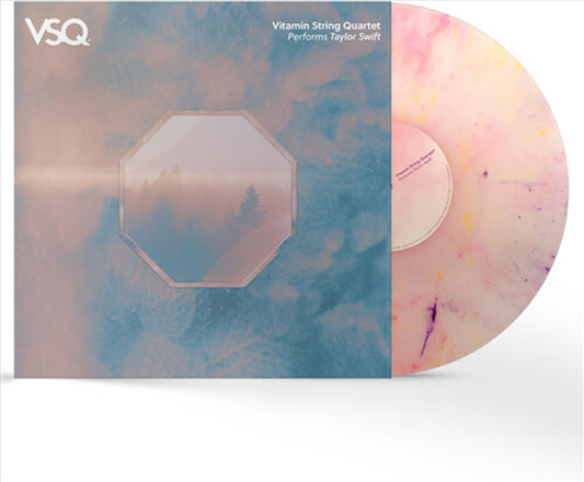 Vitamin String Quartet - VSQ Performs Taylor Swift - Pink/Purple/Yellow Swirl Vinyl Vinyl