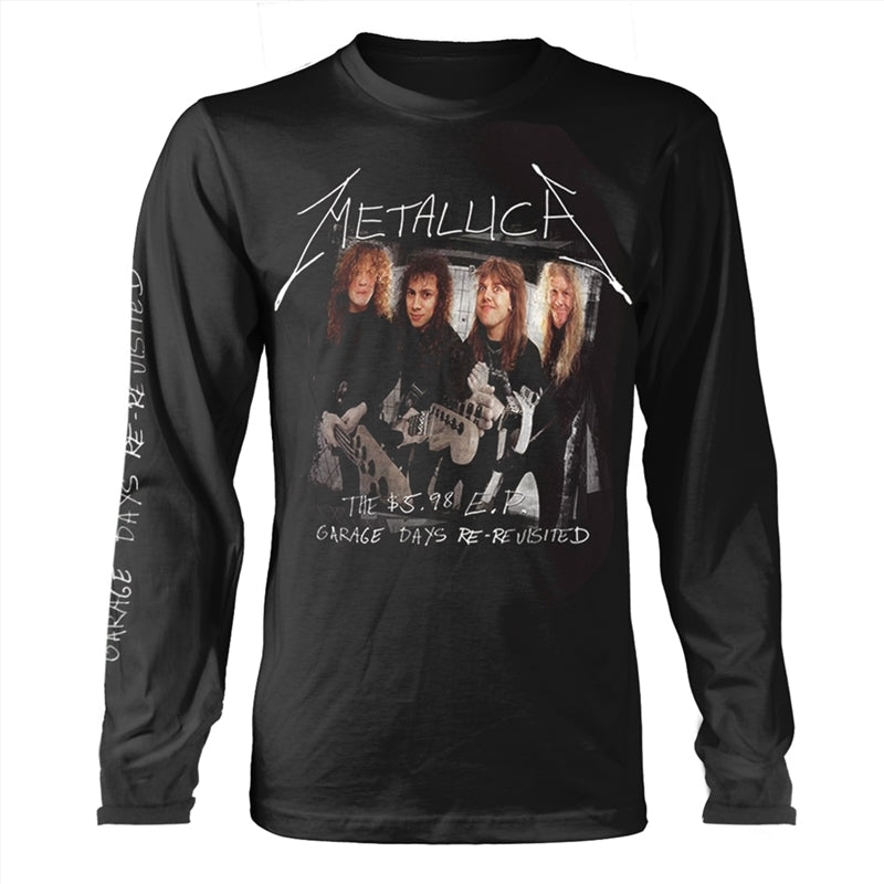 Metallica - Garage Cover - Black - LARGE