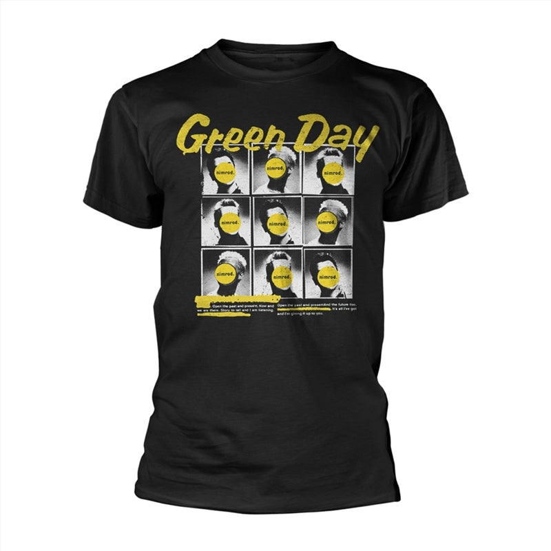 Green Day - Nimrod Yearbook - Black - SMALL