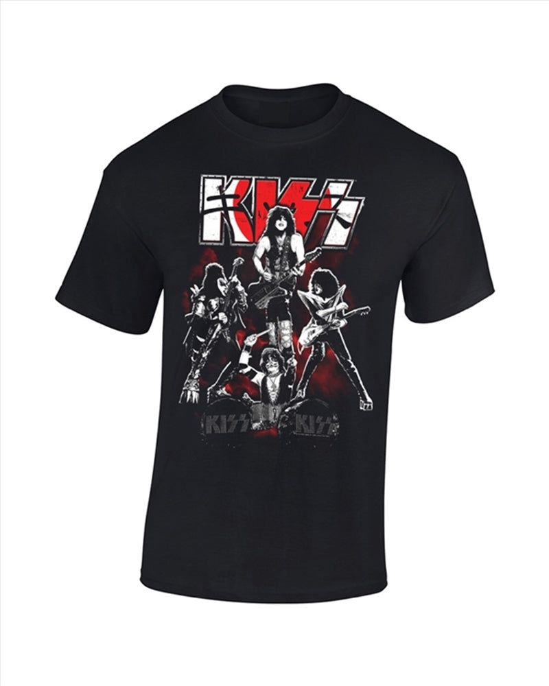 Kiss - Japan - Black - SMALL