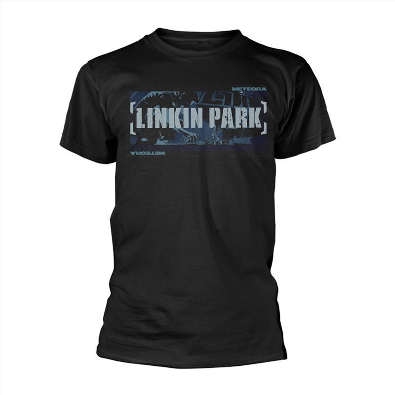 Linkin Park - Meteora Blue Spray - Black - MEDIUM