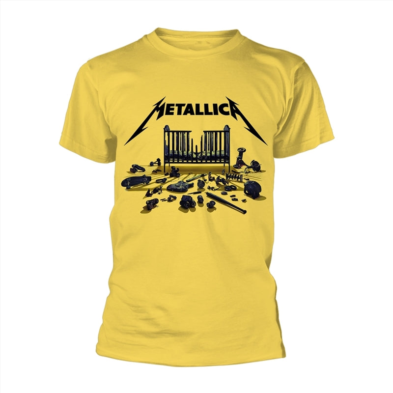 Metallica - Simplified Cover - Yellow - MEDIUM