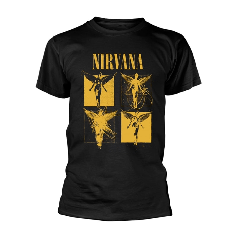 Nirvana - In Utero Grid - Black - SMALL