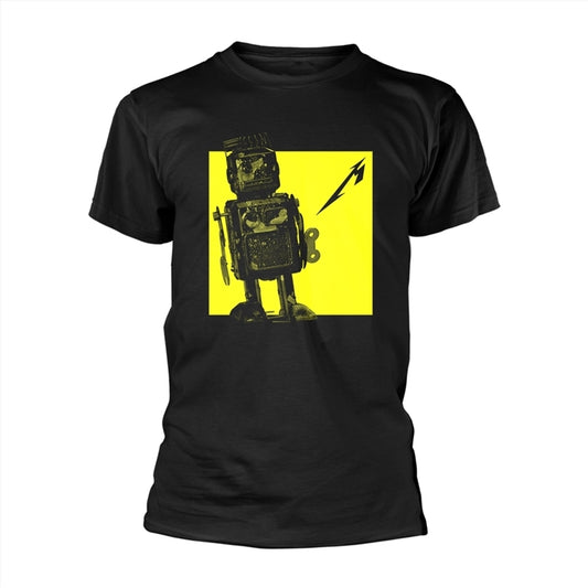 Metallica - Burnt Robot - Black - SMALL