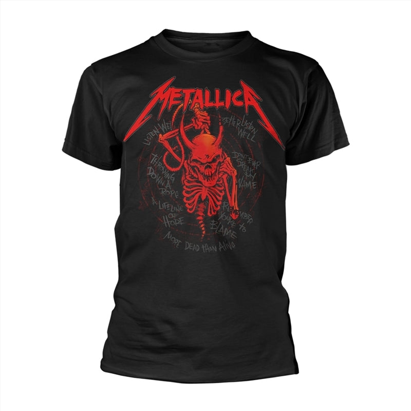 Metallica - Skull Screaming 72 Seasons - Black - SMALL