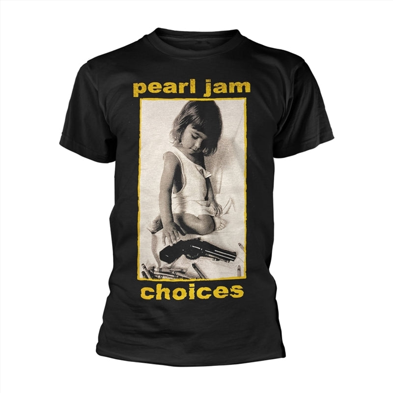 Pearl Jam - Choices - Black - MEDIUM