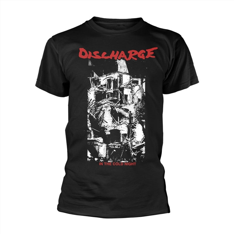 Discharge - In The Cold Night: Black - LARGE