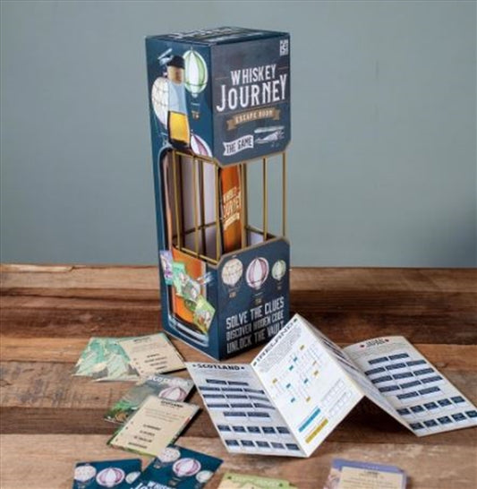 Boardgame: Whiskey Journey Escape Room Game