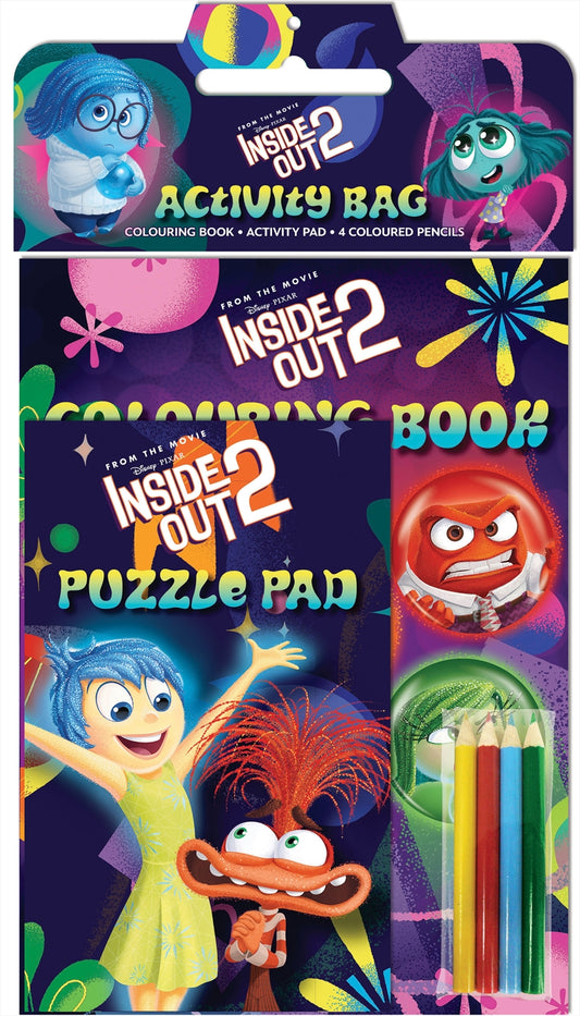 Inside Out 2: Activity Bag (Disney Pixar) - Activity Book: Inside Out 2