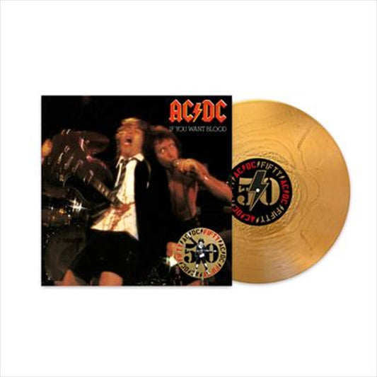 AC/DC - If You Want Blood You've Got It - Gold Nugget Vinyl