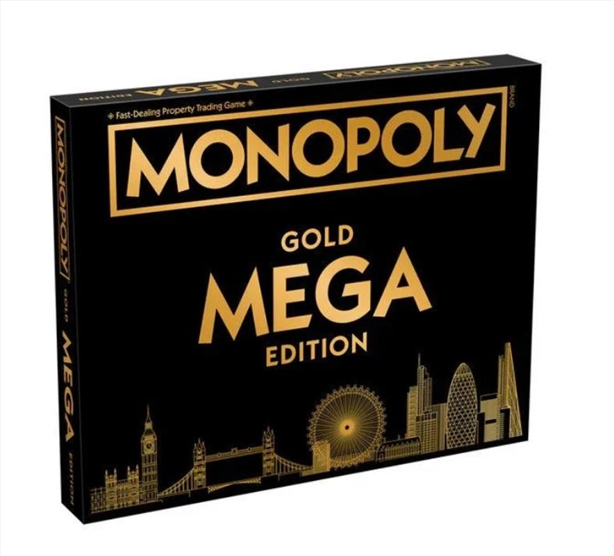 Boardgame: Monopoly - Mega Gold Edition