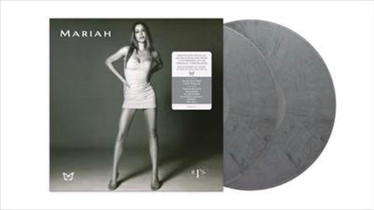 Mariah Carey - #1s - Metallic Silver / Black Swirl Vinyl