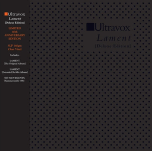 Ultravox - Lament [Deluxe Edition] 5LP Clear Vinyl Vinyl