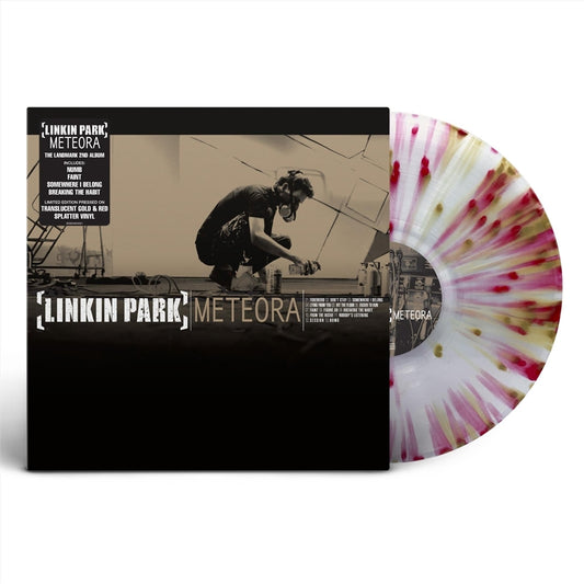 Linkin Park - Meteora - Limited Clear / Red / Gold Splatter Vinyl Vinyl