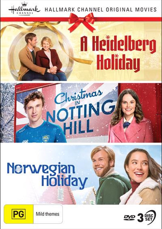 Hallmark Christmas - A Heidelberg Holiday / Christmas In Notting Hill / My Norwegian Holiday - Colle DVD