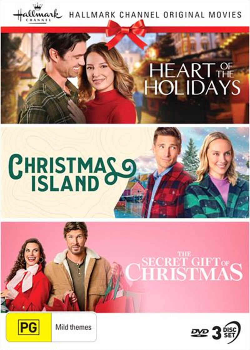 Hallmark Christmas - Heart Of The Holidays / Christmas Island / The Secret Gift Of Christmas - Colle DVD