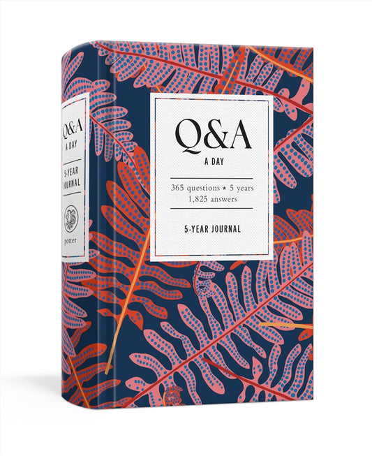 Q&A A Day Bright Botanicals: 5-Year Journal - Potter Gift