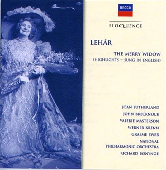 Joan Sutherland - Lehar- Merry Widow (Highlights) CD