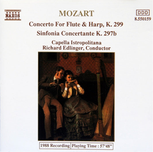 Wolfgang Amadeus Mozart - Flute & Harp Concerto CD