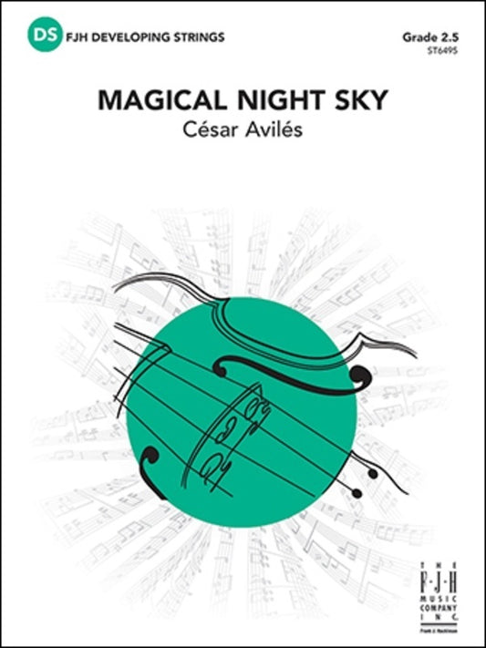 Magical Night Sky String Orchestra Level 2.5 Score/Parts