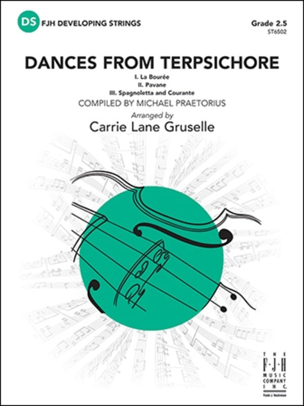 Dances From Terpsichore String Orchestra Level 2.5 Score/Parts