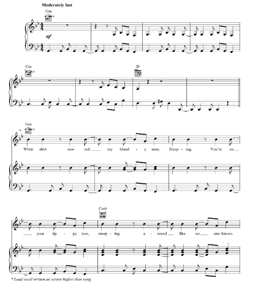 Taylor Swift - Speak Now PVG Songbook