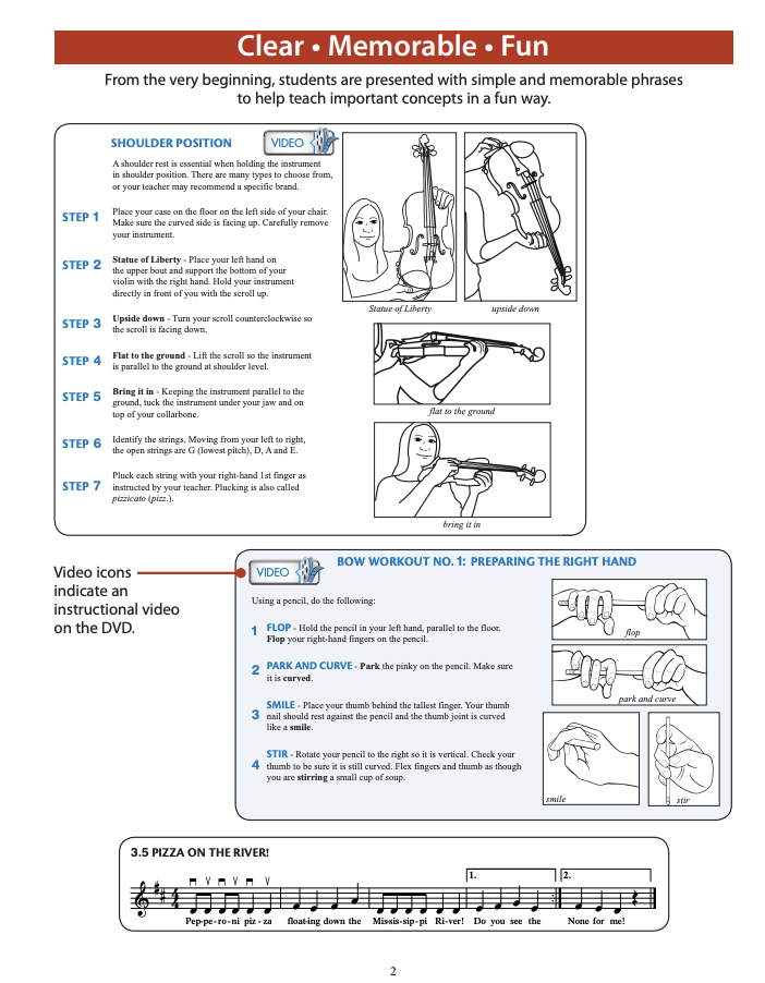 Measures Of Success - Violin Book 1 (Book/Dvd)