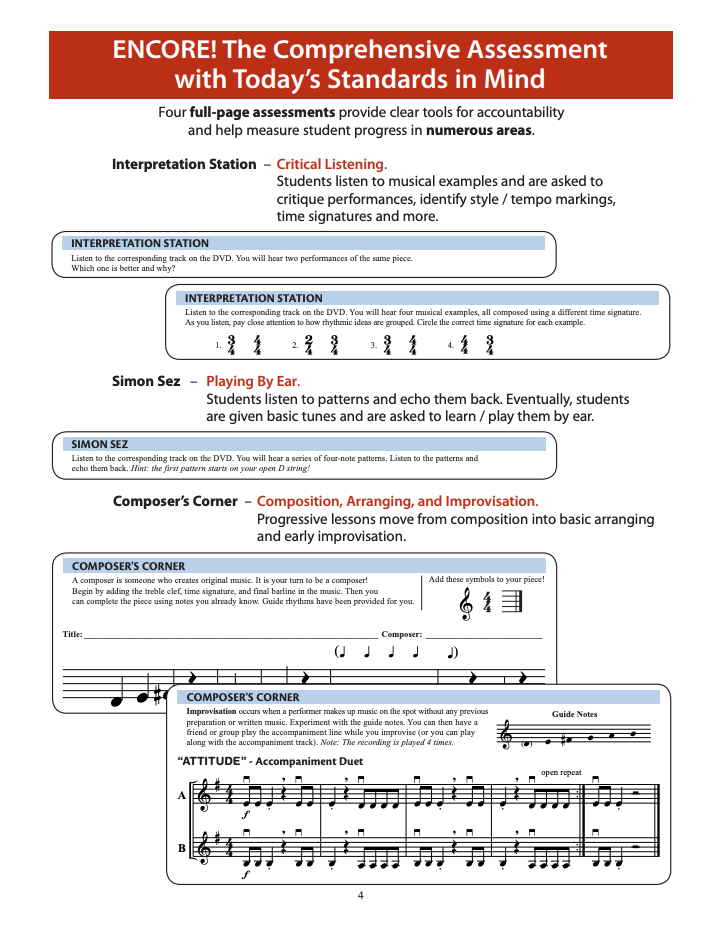 Measures Of Success - Violin Book 1 (Book/Dvd)