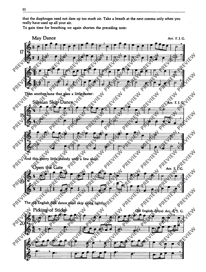 Giesbert - Method For The Treble Recorder