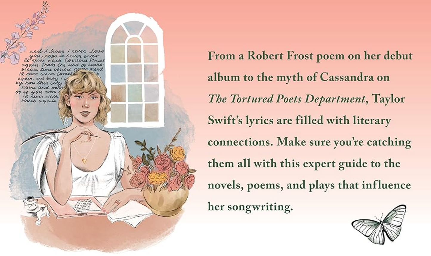 Taylor Swift by the Book Hardcover: The Literature Behind the Lyrics (New Release)