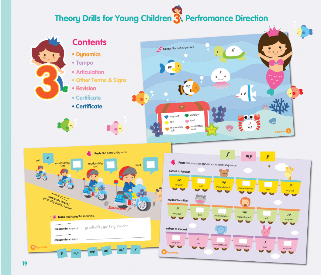 Theory Drills For Young Children - Performance Directions Book (2nd Edition)