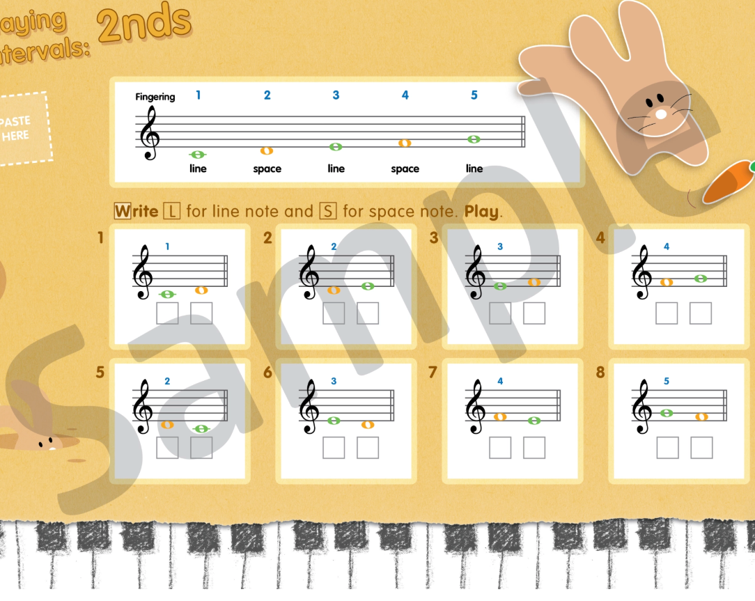 Sight Reading For Young Pianists - Grade 1 Book