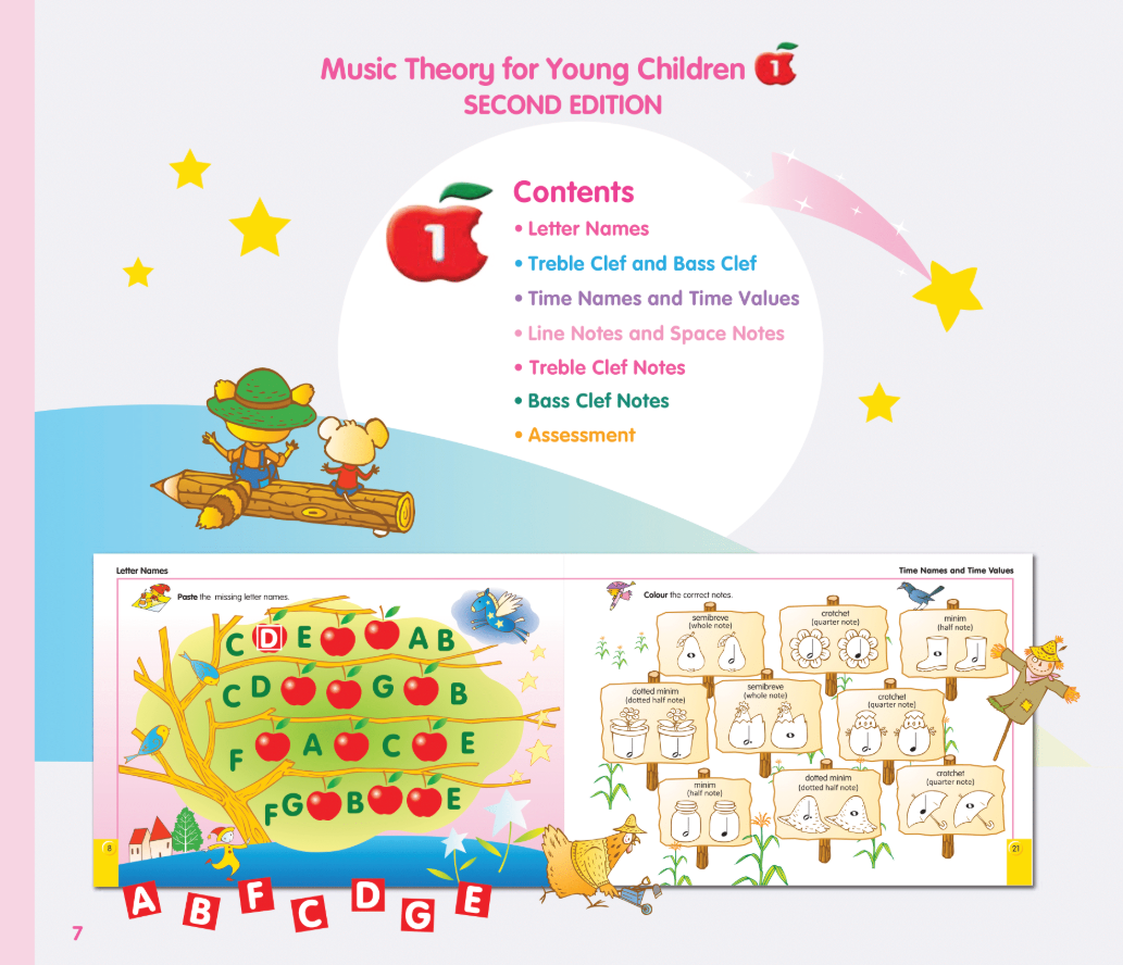 Music Theory For Young Children - Level 1 Book (2nd Edition)