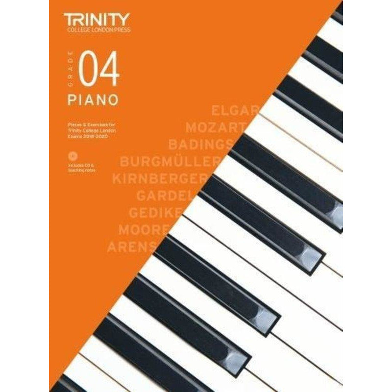 PIANO PIECES & EXERCISES GR 4 2018-2020 BK/CD - Music2u