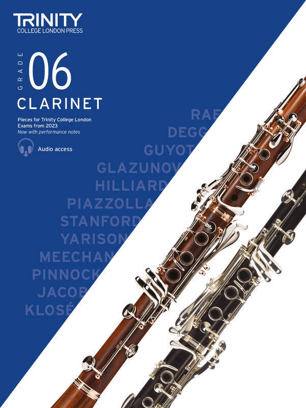 Trinity Clarinet Exam Pieces From 2023 Grade 6