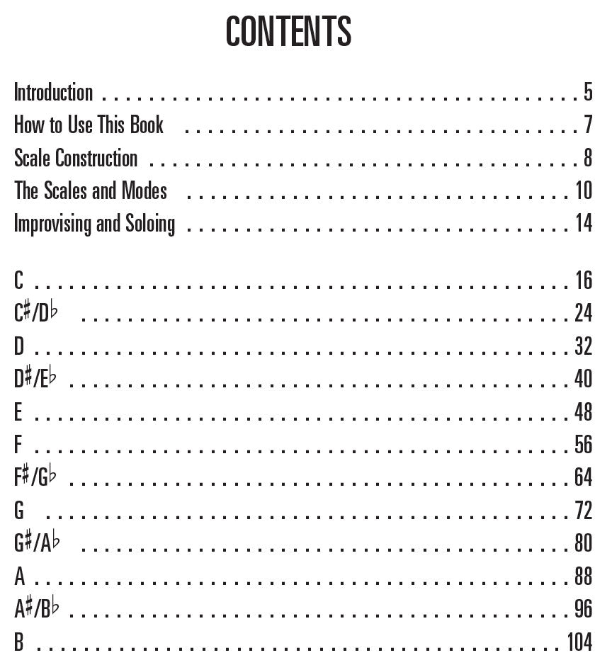 Hal Leonard Bass Method - Scale Finder Book