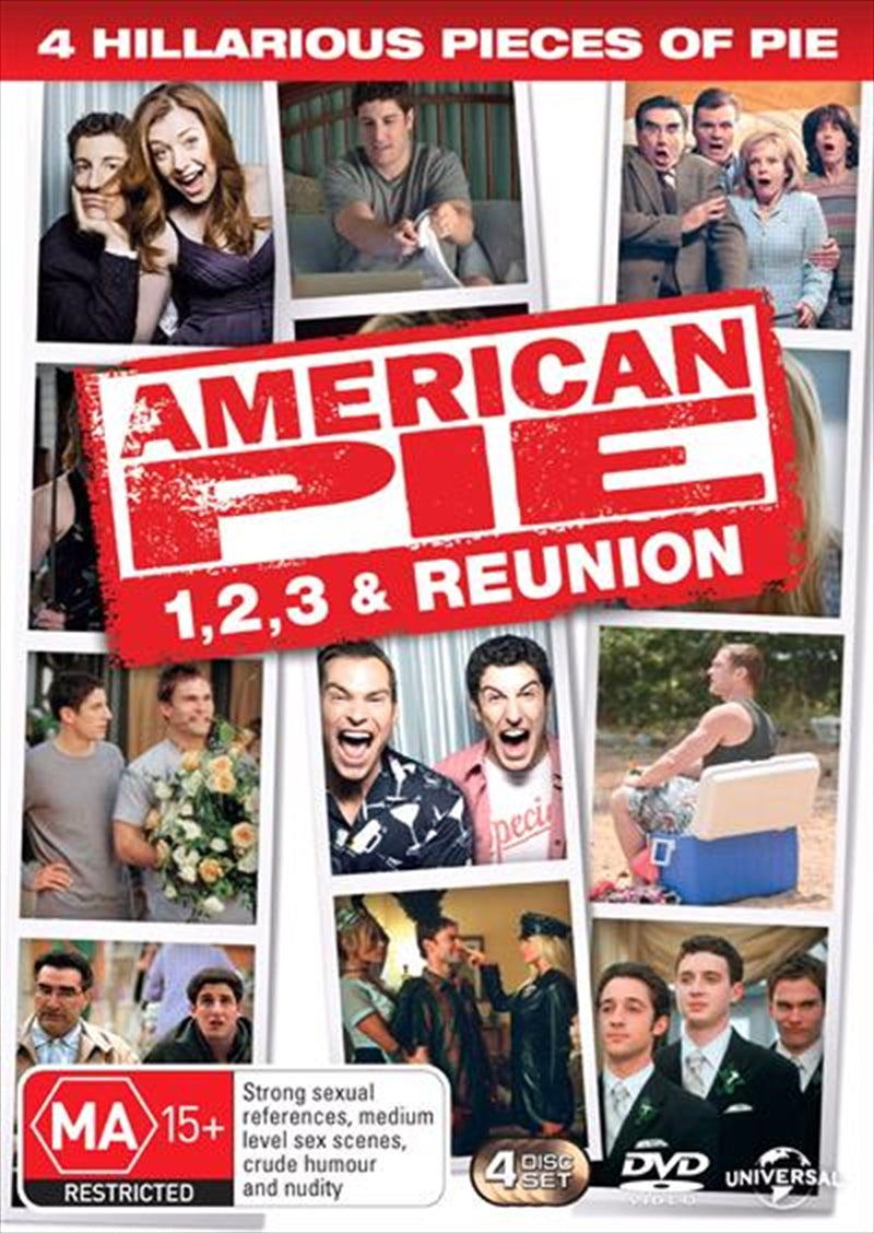 American Pie Quadrilogy - American Pie / American Pie 2 / American Pie - The Wedding / American Pie  DVD