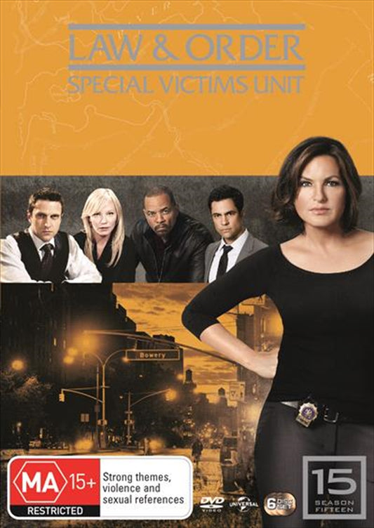 Law And Order: Special Victims Unit - Season 15 DVD